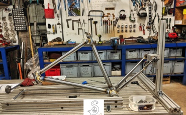 Stéphane se fabrique un gravel