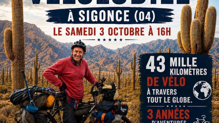 Didier a presque fini son tour du monde avec son cadre Clipains